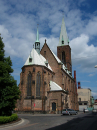 kostel Nanebevzetí Panny Marie a sv. Václava na Palackého nám.